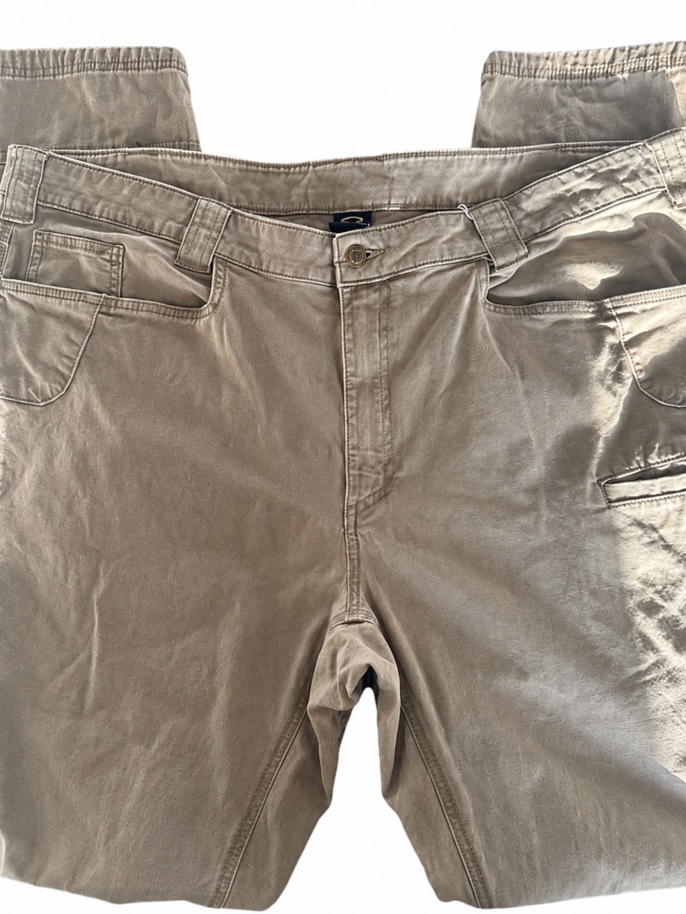 Noble Outfitters Men’s Work Pants Tan Brown Utility Ranch Western Rugged 46x34